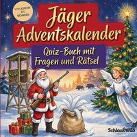 Produktbild: J&auml;ger-Adventskalender: Quiz-Buch mit Fragen und R&auml;tsel