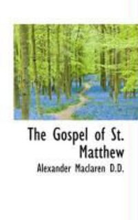 Produktbild: The Gospel of St. Matthew