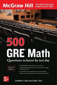 Produktbild: 500 GRE Math Questions to Know by Test Day, Second Edition