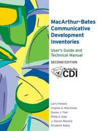 Produktbild: The Macarthur-Bates Communicative Development Inventories User's Guide and Technical Manual