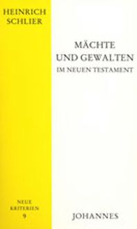 Produktbild: M&auml;chte und Gewalten im Neuen Testament