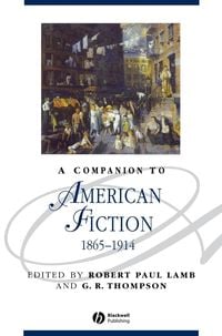 Produktbild: A Companion to American Fiction, 1865 - 1914