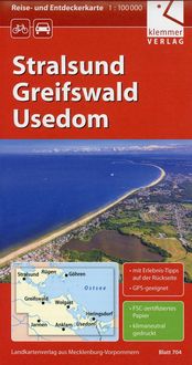 Bild vom Artikel Reise- und Entdeckerkarte Stralsund, Greifswald, Usedom 1 : 100 000 vom Autor 