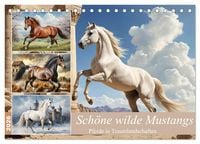 Produktbild: Sch&ouml;ne wilde Mustangs (Tischkalender 2026 DIN A5 quer), CALVENDO Monatskalender