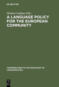 Produktbild: A Language Policy for the European Community