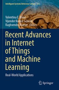 Produktbild: Recent Advances in Internet of Things and Machine Learning