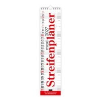 Produktbild: TR&Ouml;TSCH - Streifenkalender Maxi Rot 2027