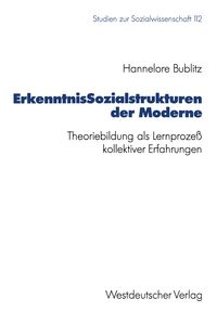 Produktbild: ErkenntnisSozialstrukturen der Moderne