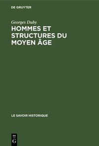 Produktbild: Hommes et structures du Moyen &acirc;ge