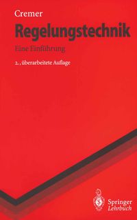 Bild vom Artikel Regelungstechnik vom Autor Michael Cremer
