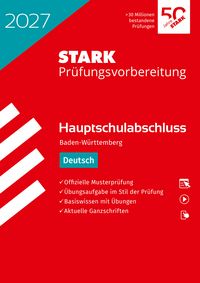 Produktbild STARK Deutsch - Hauptschulabschluss 2027 BW - Prüfungsvorbereitung