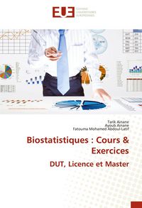 Produktbild: Biostatistiques : Cours & Exercices DUT, Licence et Master