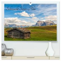 Produktbild: Sehnsucht Seiser Alm (hochwertiger Premium Wandkalender 2026 DIN A2 quer), Kunstdruck in Hochglanz