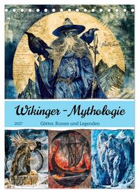 Produktbild: Wikinger - Mythologie - G&ouml;tter, Runen und Legenden (Tischkalender 2027 DIN A5 hoch), CALVENDO Monatskalender