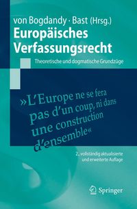 Produktbild: Europ&auml;isches Verfassungsrecht