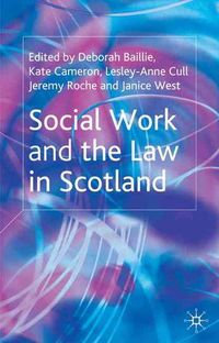 Produktbild: Social Work and the Law in Scotland.