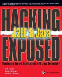 Produktbild: Hacking Exposed J2ee & Java: Developing Secure Web Applications with Java Technology