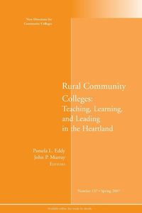 Produktbild: Rural Community Colleges Teach