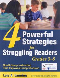 Produktbild: Lanning, L: 4 Powerful Strategies for Struggling Readers, Gr