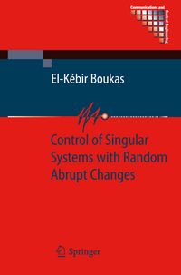 Produktbild: Control of Singular Systems with Random Abrupt Changes