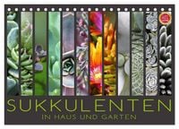 Produktbild: Sukkulenten in Haus und Garten (Tischkalender 2026 DIN A5 quer), CALVENDO Monatskalender