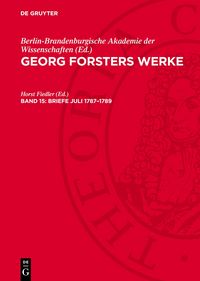 Produktbild: Briefe Juli 1787&ndash;1789