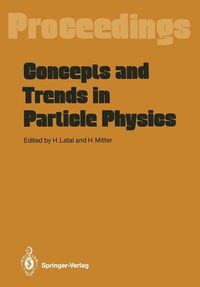 Produktbild: Concepts and Trends in Particle Physics