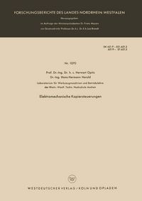 Produktbild: Elektromechanische Kopiersteuerungen