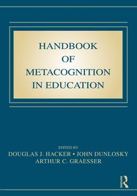 Produktbild: Handbook of Metacognition in Education