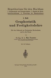 Produktbild: Graphostatik und Festigkeitslehre