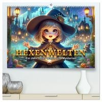 Produktbild: Hexenwelten: Ein Jahr voller Magie und Mysterien (hochwertiger Premium Wandkalender 2026 DIN A2 quer), Kunstdruck in Hochglanz