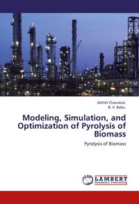 Produktbild: Modeling, Simulation, and Optimization of Pyrolysis of Biomass