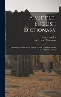 Produktbild: A Middle-English Dictionary