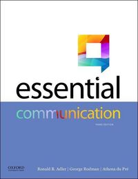 Produktbild: Adler, R: Essential Communication