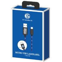 Bild vom Artikel Snakebyte Micro USB Ladekabel FC Schalke 04, für PS4/Xbox One vom Autor 