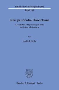 Produktbild: Iuris prudentia Diocletiana.