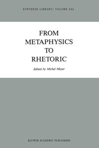 Produktbild: From Metaphysics to Rhetoric