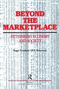 Produktbild: Friedland, R: Beyond the Marketplace