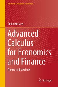 Produktbild: Advanced Calculus for Economics and Finance