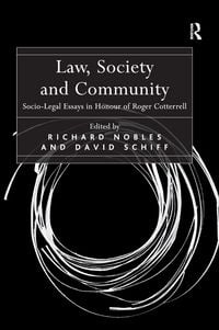 Produktbild: Law, Society and Community