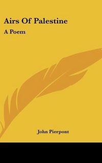 Produktbild: Pierpont, J: Airs Of Palestine