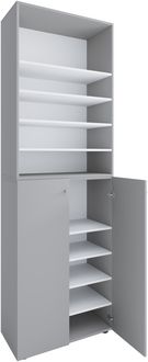 Produktbild: XL Holz Gro&szlig;er Schuhschrank Schuhkommode Lona 10