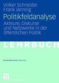 Produktbild: Politikfeldanalyse