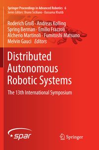 Produktbild: Distributed Autonomous Robotic Systems