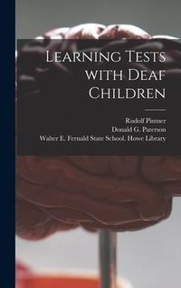 Produktbild: Learning Tests With Deaf Children