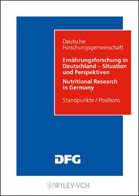 Produktbild: Ern&auml;hrungsforschung in Deutschland - Situation und Perspektiven / Nutritional Research in Germany