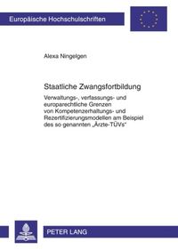 Produktbild: Staatliche Zwangsfortbildung