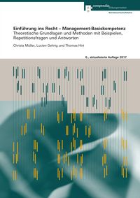 Produktbild: Einf&uuml;hrung ins Recht &ndash; Management-Basiskompetenz