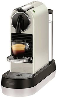 Produktbild: DeLonghi EN 167.W - Citiz 0132191165 Kapselmaschine Wei&szlig; inkl. Kapseln