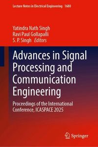 Produktbild: Advances in Signal Processing and Communication Engineering